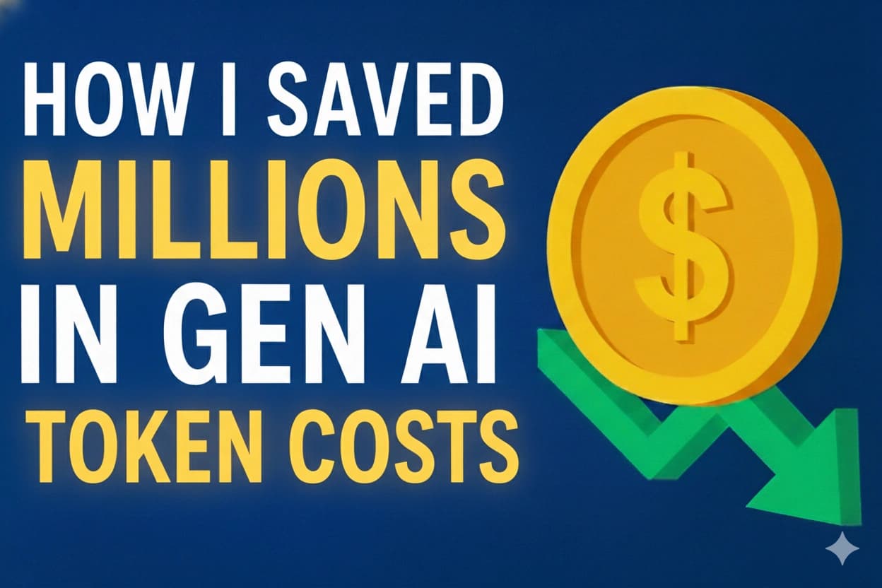 How I Saved Millions in Gen AI Token Costs — A Real Experiment on Efficiency Gains
